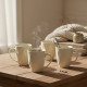 Porcelain Mug Set - 4 Pcs